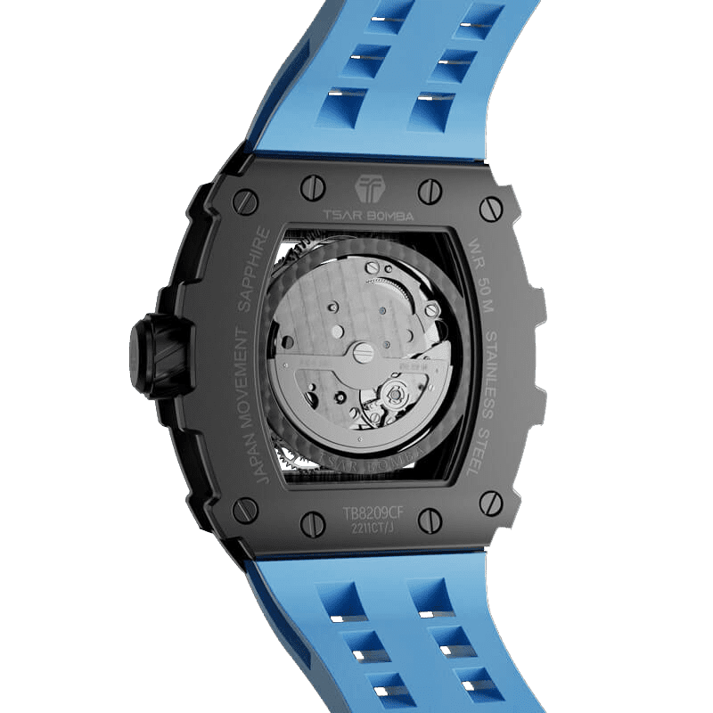 TSAR BOMBA Elemental-Carbon Fiber Automatic Watch TB8209CF