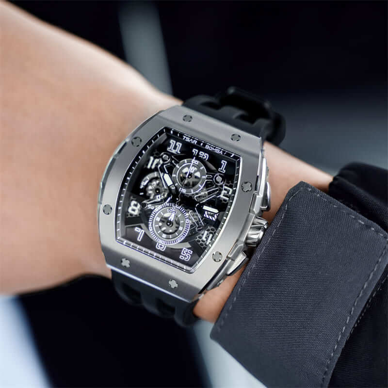 TSAR BOMBA Elemental-Quartz Watch TB8211Q