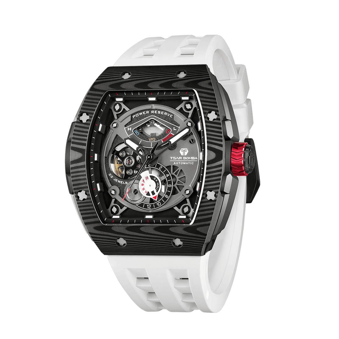 TSAR BOMBA Elemental-Carbon Fiber Automatic Watch TB8210CF