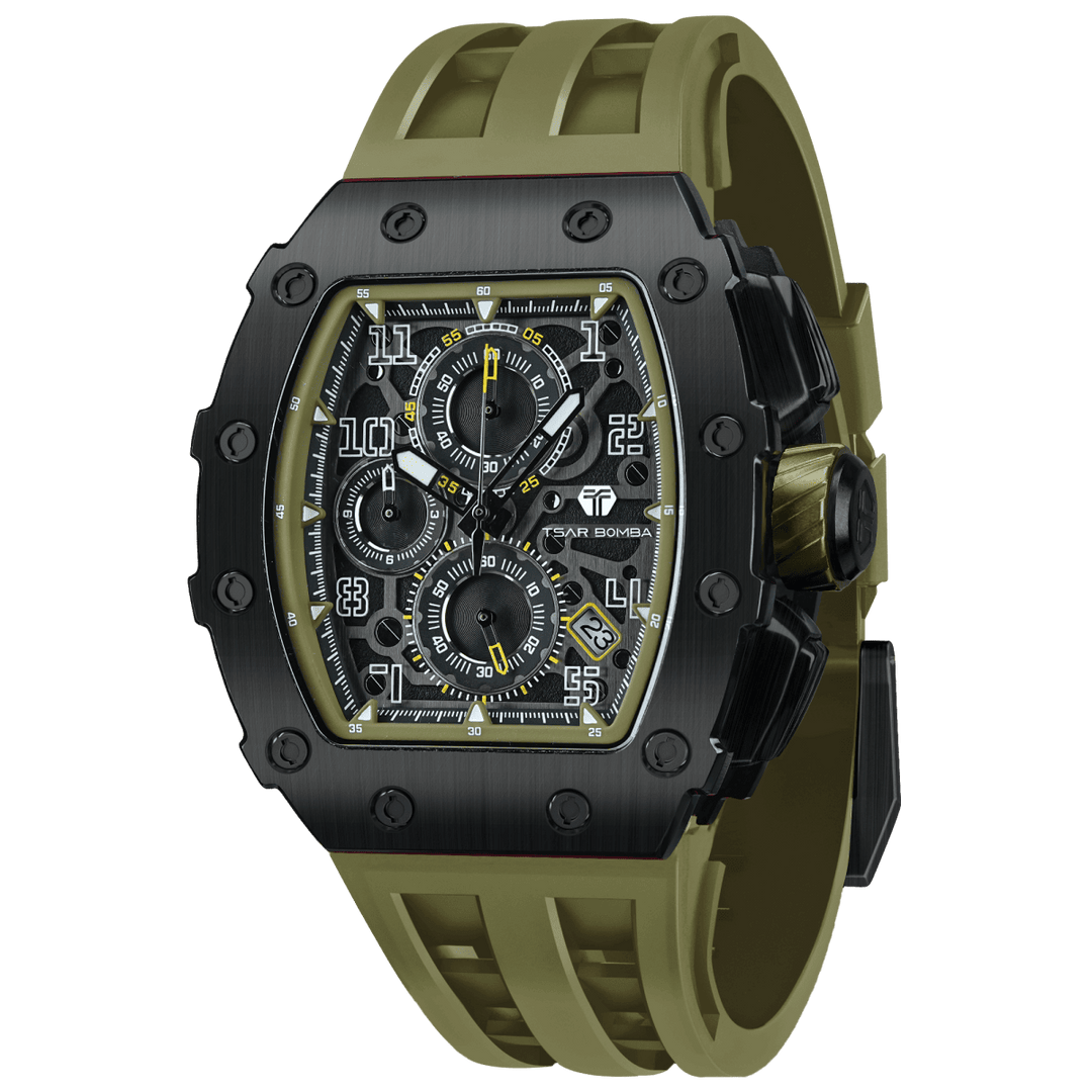 TSAR BOMBA Elemental-Calendar Version Quartz TB8204Q