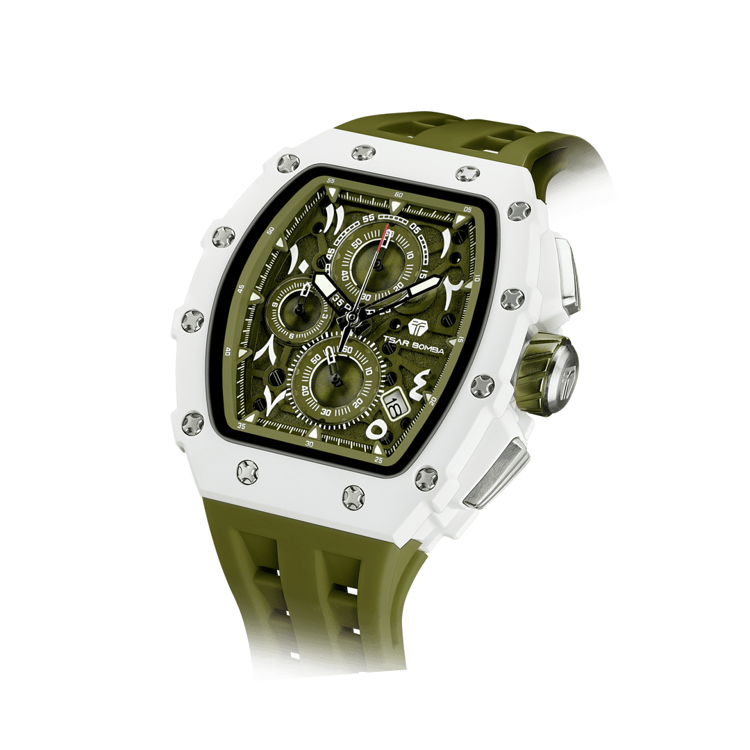 TSAR BOMBA Elemental– Bioceramic Date Quartz