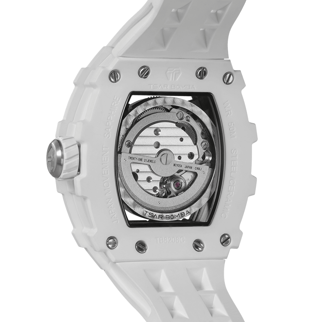 TSAR BOMBA Elemental-Ceramic Automatic Watch TB8208C