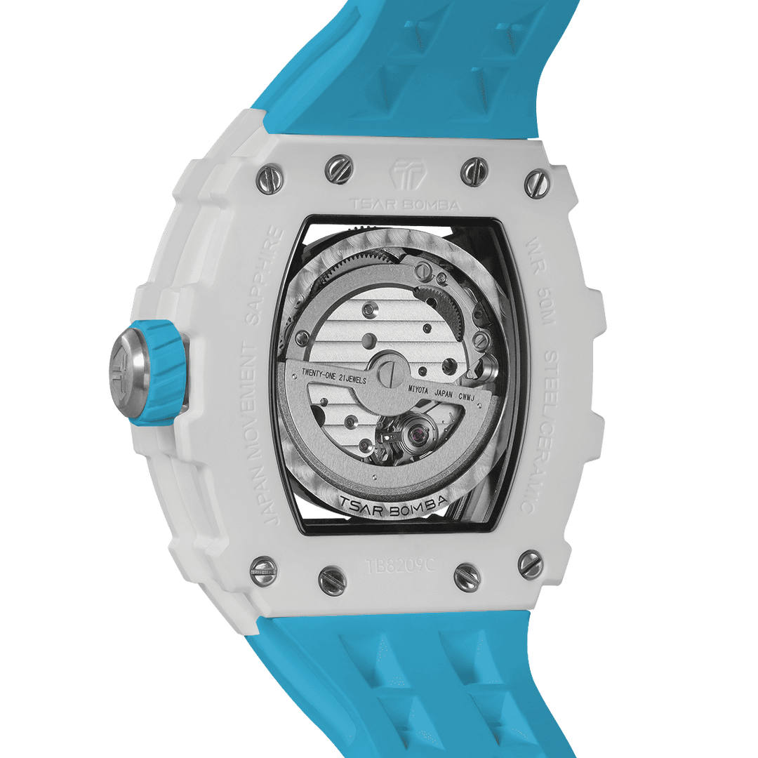 TSAR BOMBA Elemental-Ceramic Automatic Watch TB8209C