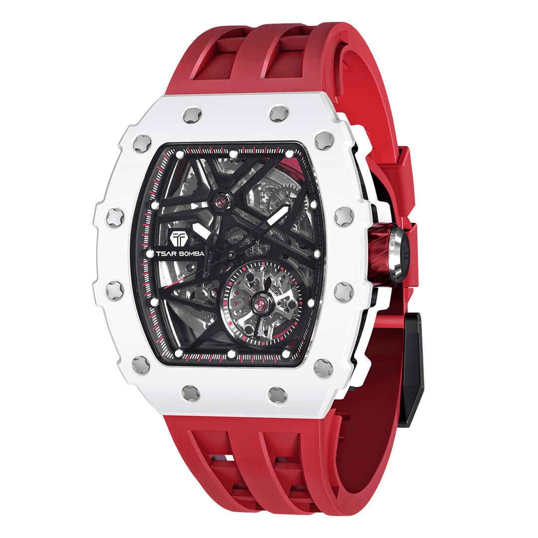 TSAR BOMBA Elemental-Ceramic Automatic Watch TB8209C