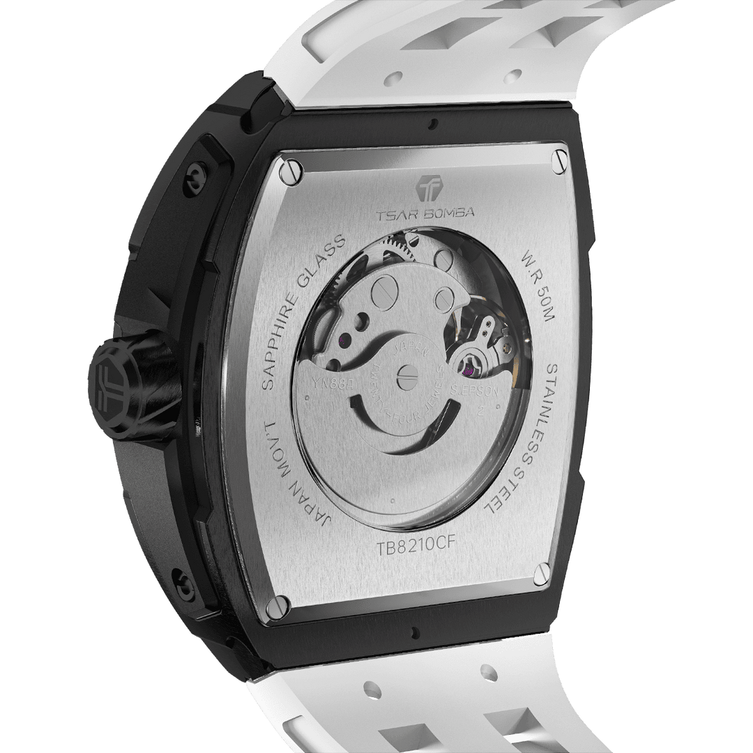 TSAR BOMBA Elemental-Carbon Fiber Automatic Watch TB8210CF