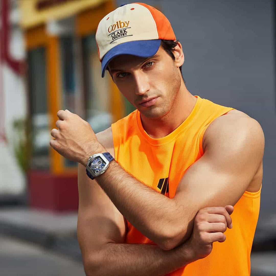 TSAR BOMBA Elemental-Quartz Watch TB8211Q