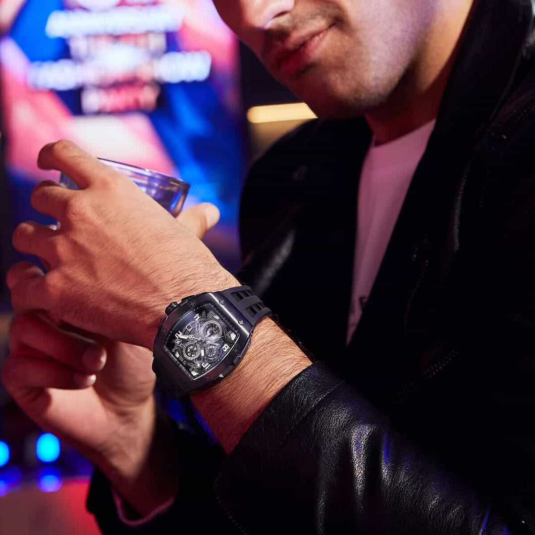 TSAR BOMBA Elemental-Quartz Watch TB8211Q