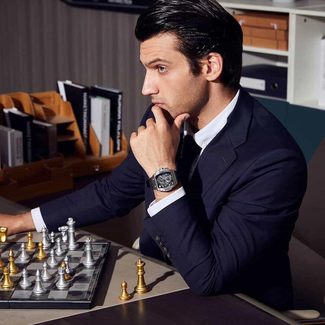 TSAR BOMBA Elemental-Quartz Watch TB8211Q