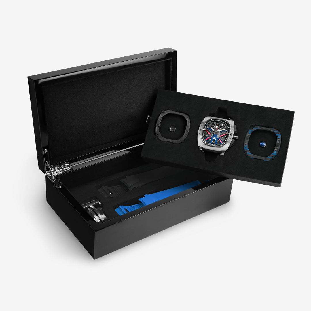 TSAR BOMBA Dark Matter 3 Carbon Fiber -Interchangeable Automatic Watch