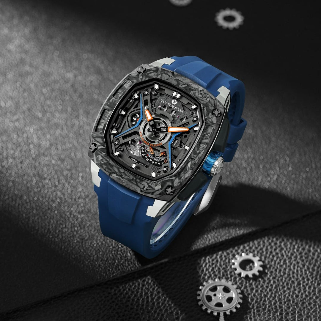 TSAR BOMBA Dark Matter 5 Carbon Fiber -Automatic Watch