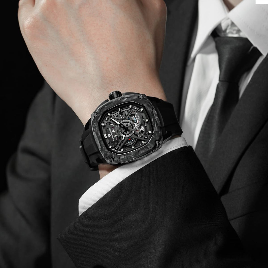 TSAR BOMBA Dark Matter 5 Carbon Fiber -Automatic Watch
