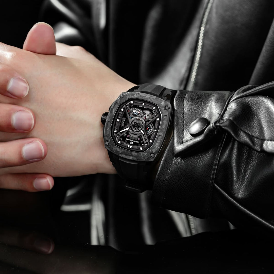 TSAR BOMBA Dark Matter 5 Carbon Fiber -Automatic Watch