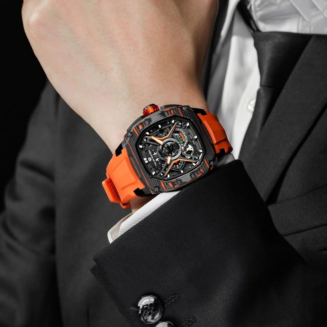 TSAR BOMBA Dark Matter 5 Carbon Fiber -Automatic Watch