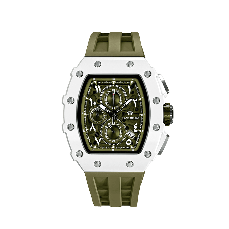 TSAR BOMBA Elemental– Bioceramic Date Quartz