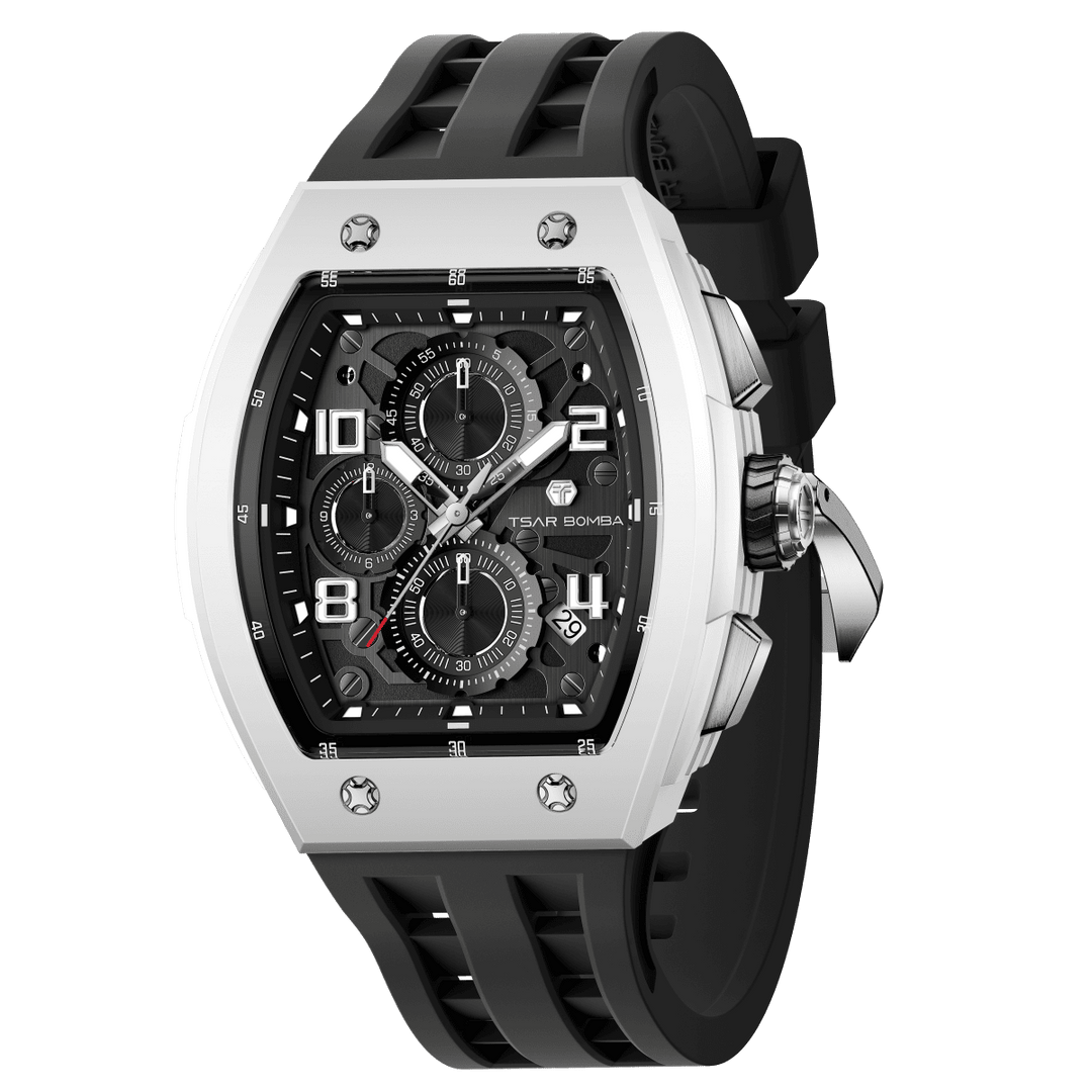 TSAR BOMBA Elemental– Bioceramic Date TB8224B Quartz