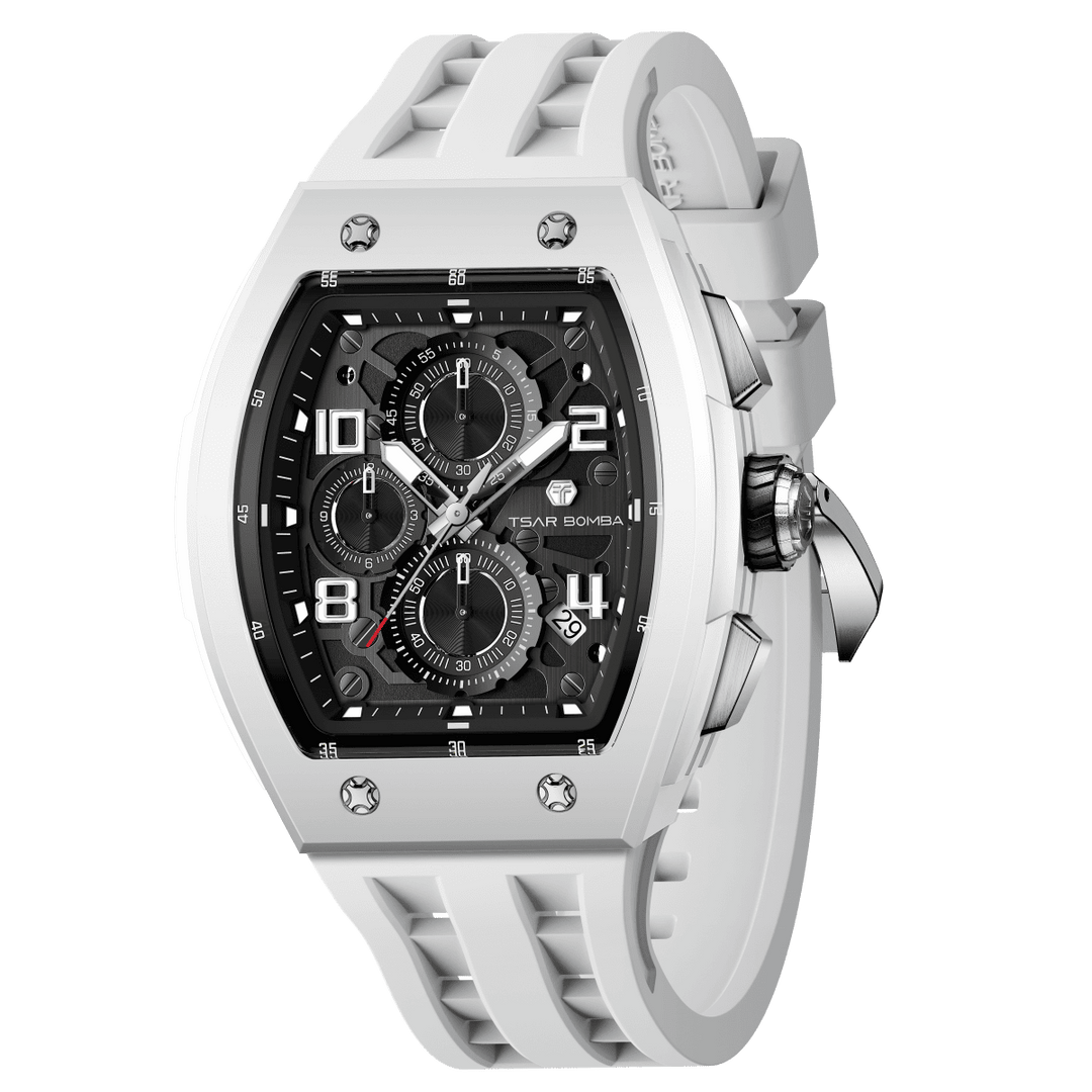 TSAR BOMBA Elemental– Bioceramic Date TB8224B Quartz