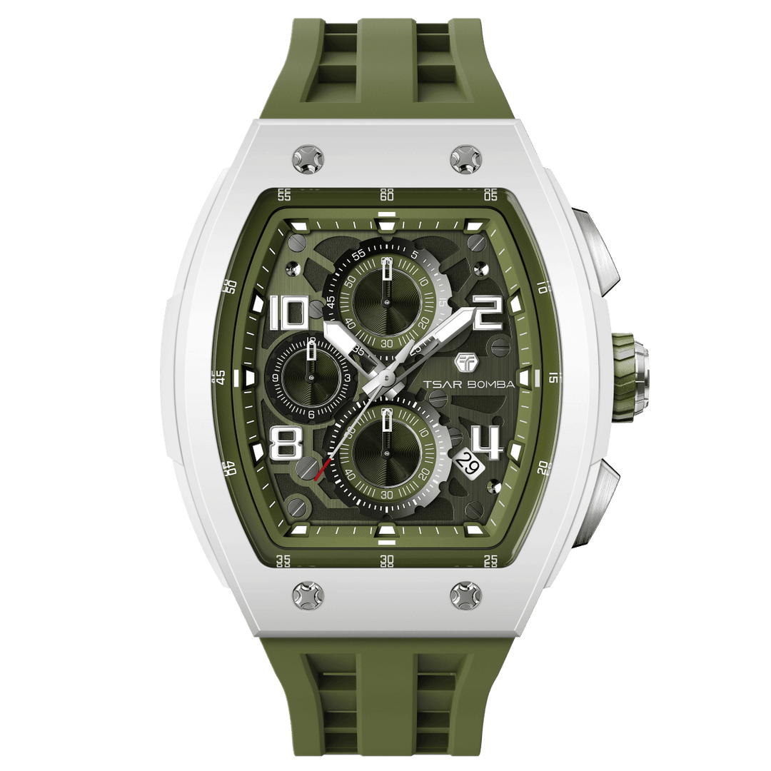 TSAR BOMBA Elemental– Bioceramic Date Quartz