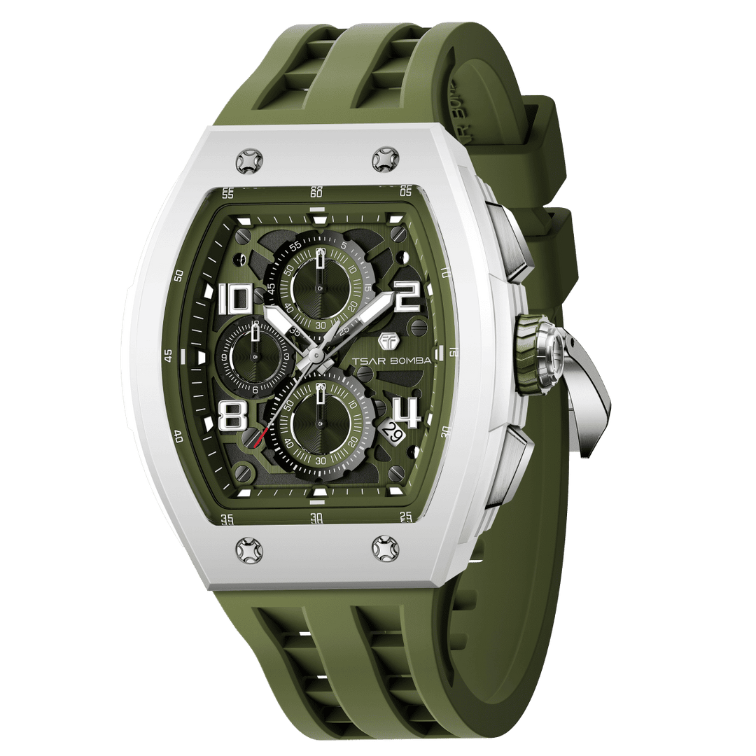 TSAR BOMBA Elemental– Bioceramic Date Quartz