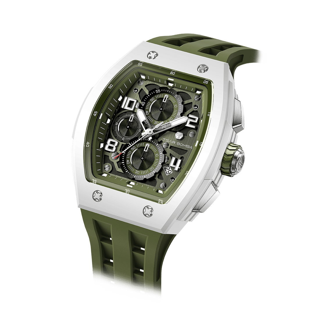 TSAR BOMBA Elemental– Bioceramic Date Quartz