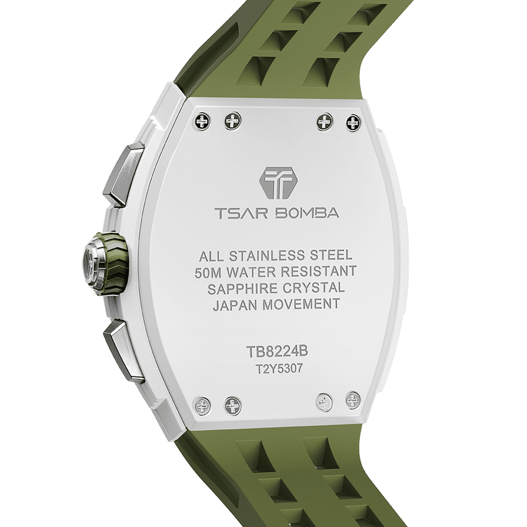 TSAR BOMBA Elemental– Bioceramic Date TB8224B Quartz