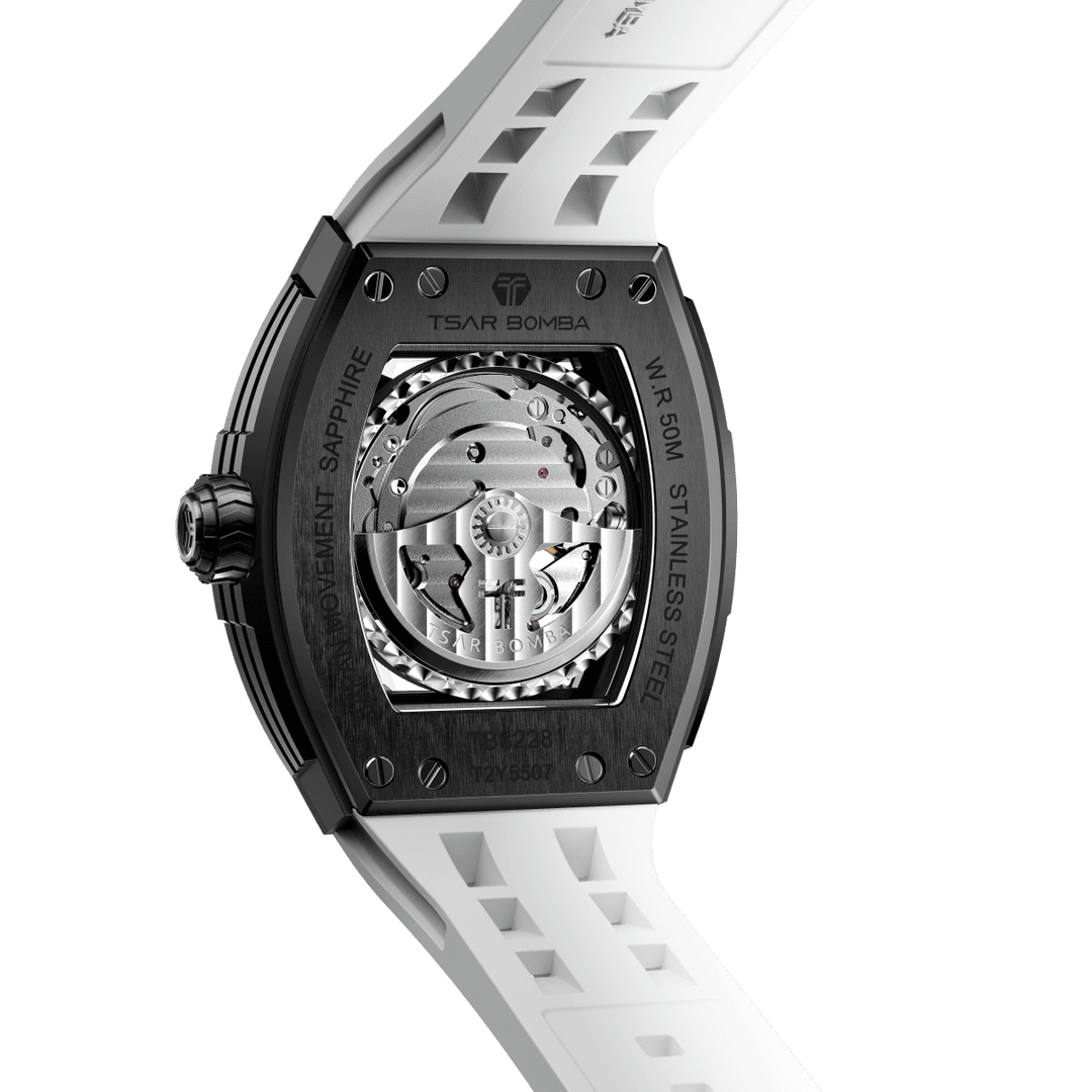TSAR BOMBA Elemental-Carbon Fiber Automatic Watch TB8228CF