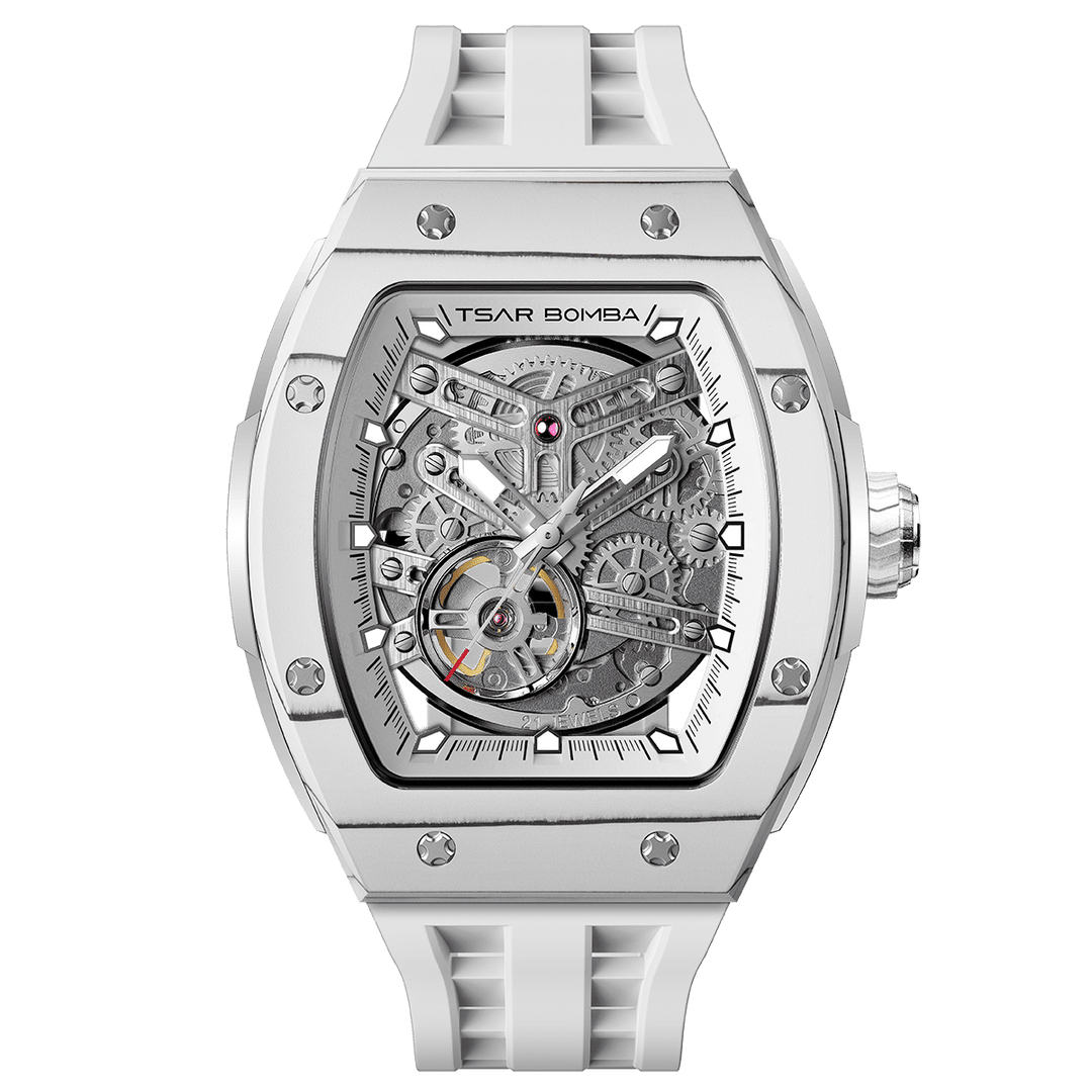 TSAR BOMBA Elemental-Carbon Fiber Automatic Watch TB8228CF