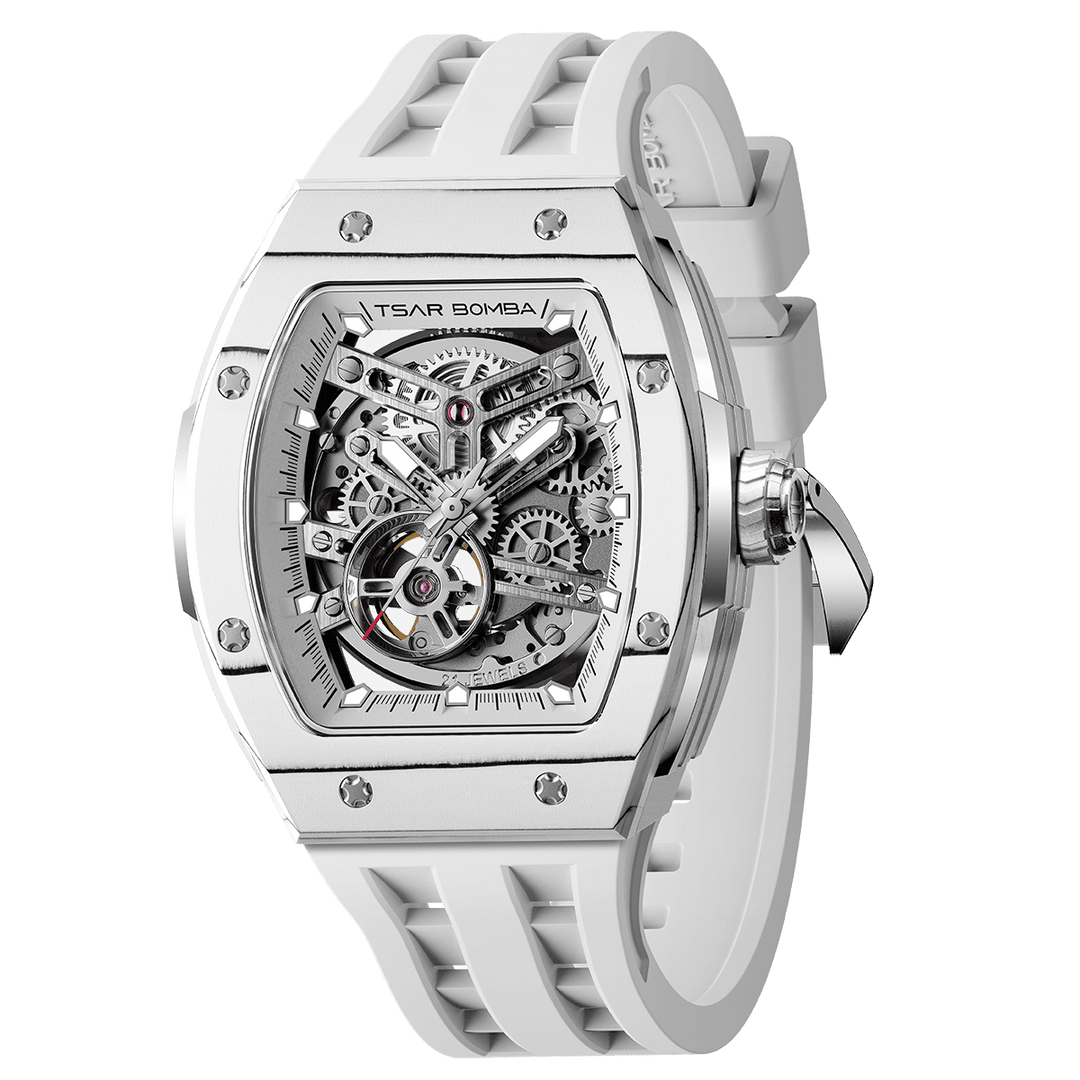 TSAR BOMBA Elemental-Carbon Fiber Automatic Watch TB8228CF