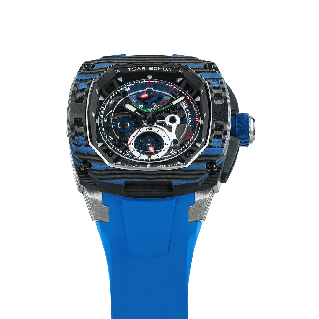 TSAR BOMBA Dark Matter 2 Carbon Fiber -Interchangeable Automatic Watch