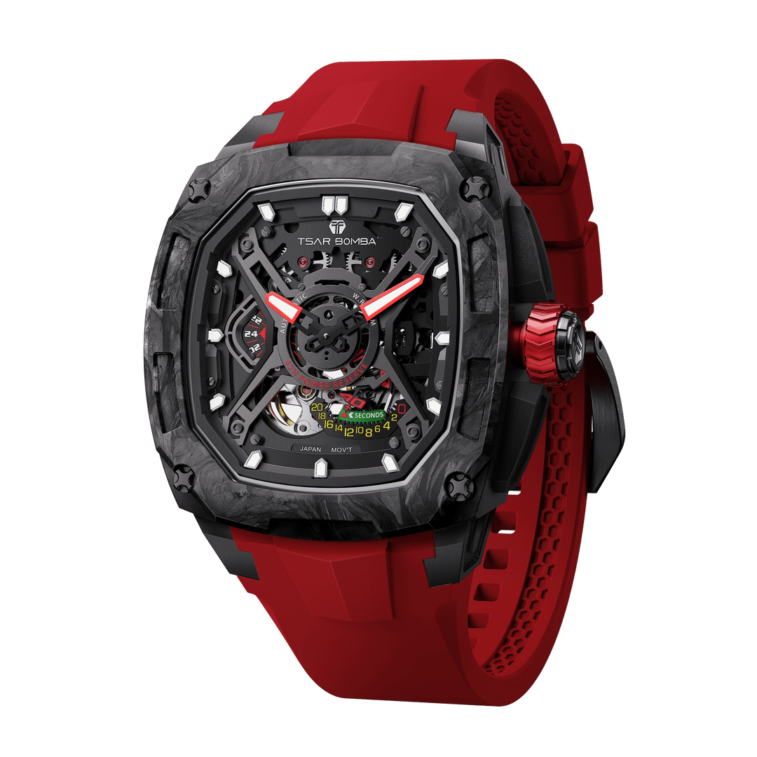 TSAR BOMBA Dark Matter 5 Carbon Fiber -Automatic Watch