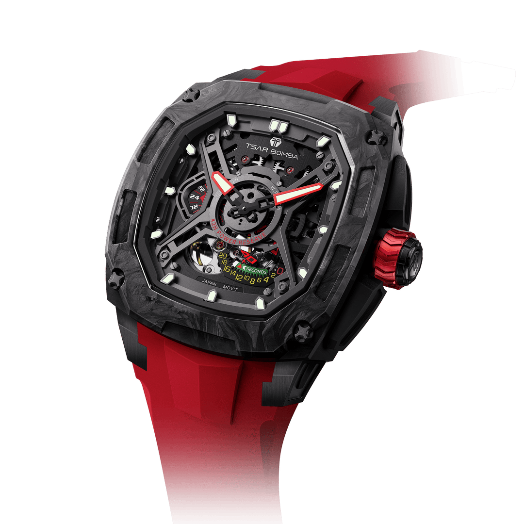 TSAR BOMBA Dark Matter 5 Carbon Fiber -Automatic Watch
