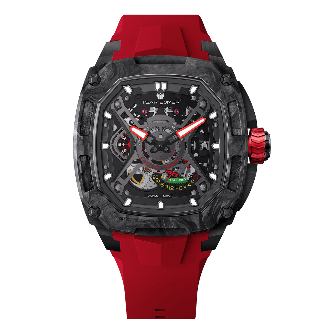 TSAR BOMBA Dark Matter 5 Carbon Fiber -Automatic Watch