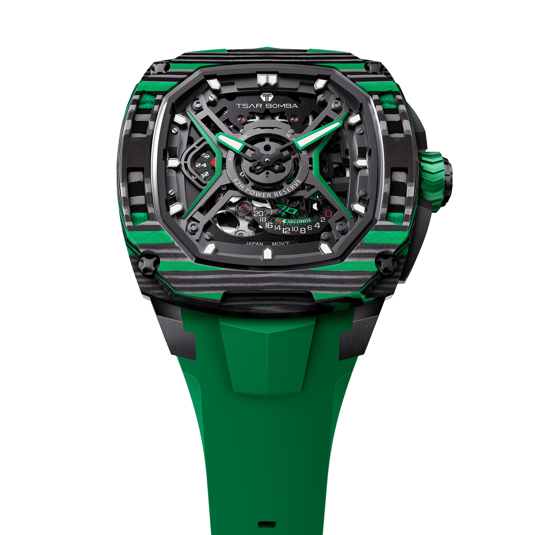 TSAR BOMBA Dark Matter 5 Carbon Fiber -Automatic Watch