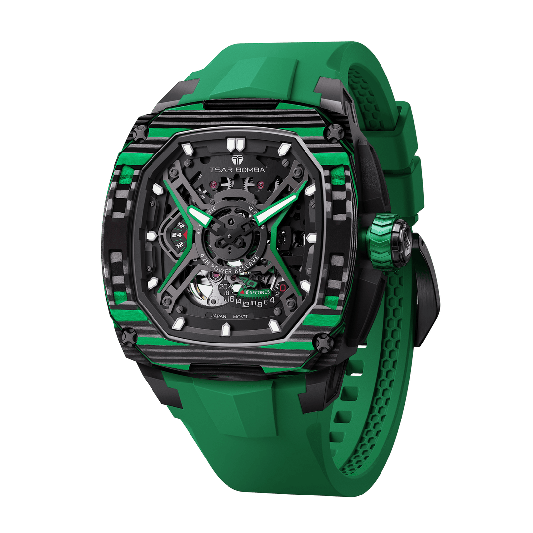 TSAR BOMBA Dark Matter 5 Carbon Fiber -Automatic Watch