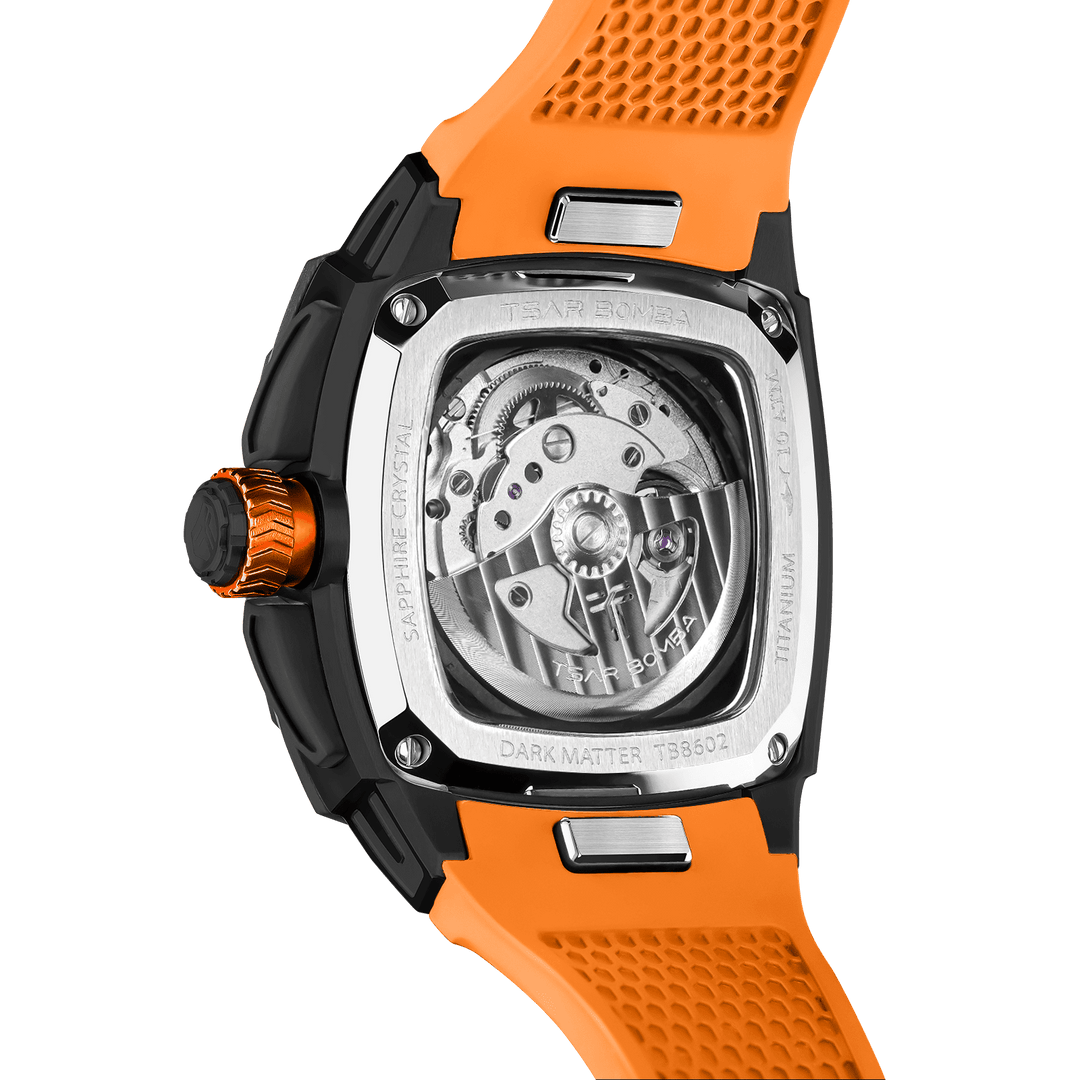 TSAR BOMBA Dark Matter 2 Carbon Fiber -Interchangeable Automatic Watch