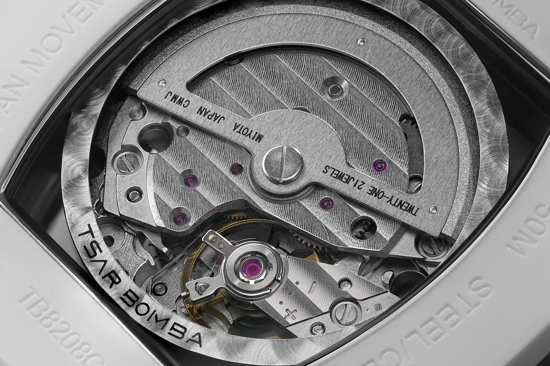 TSAR BOMBA Elemental-Ceramic Automatic Watch TB8208C