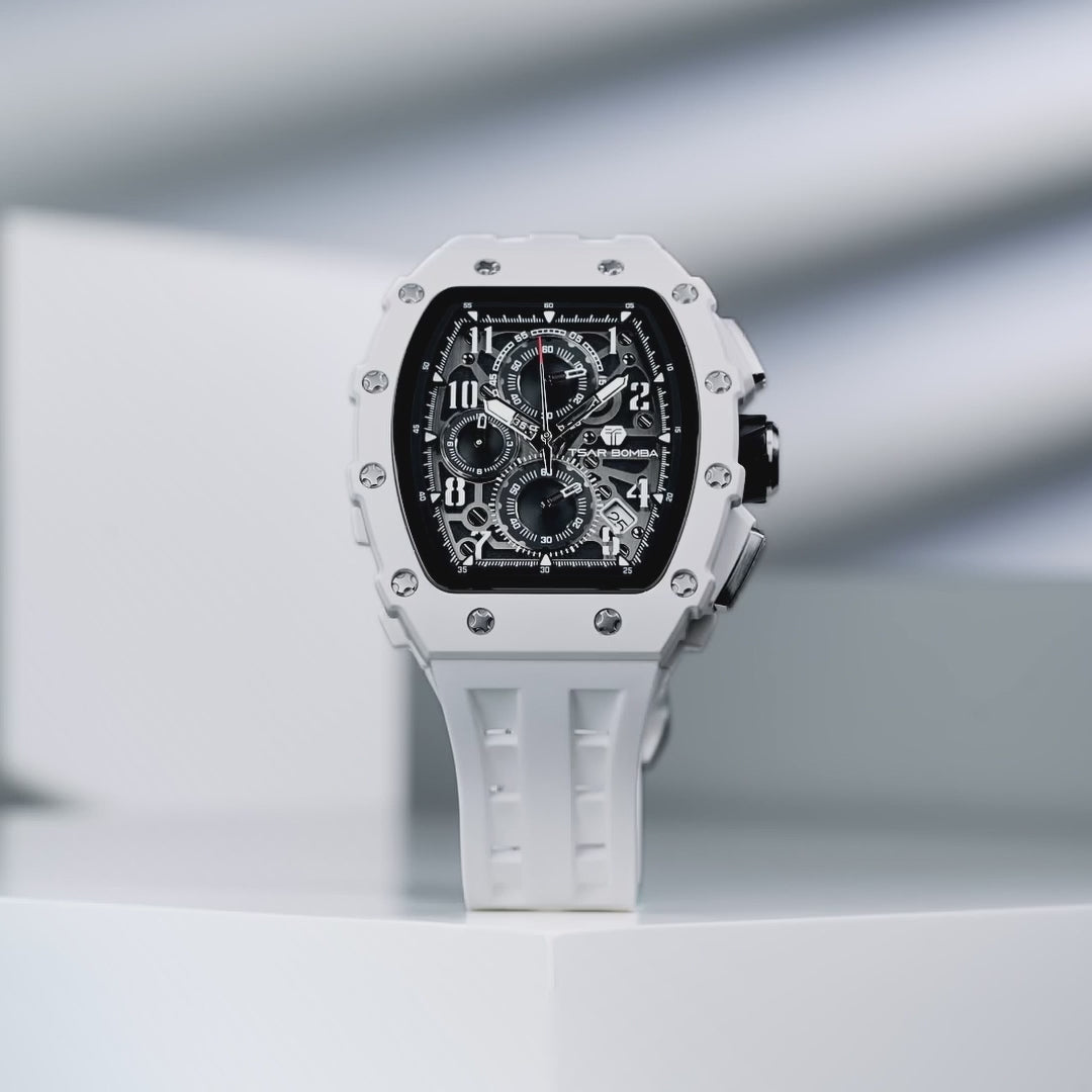 TSAR BOMBA Elemental– Bioceramic Date Quartz