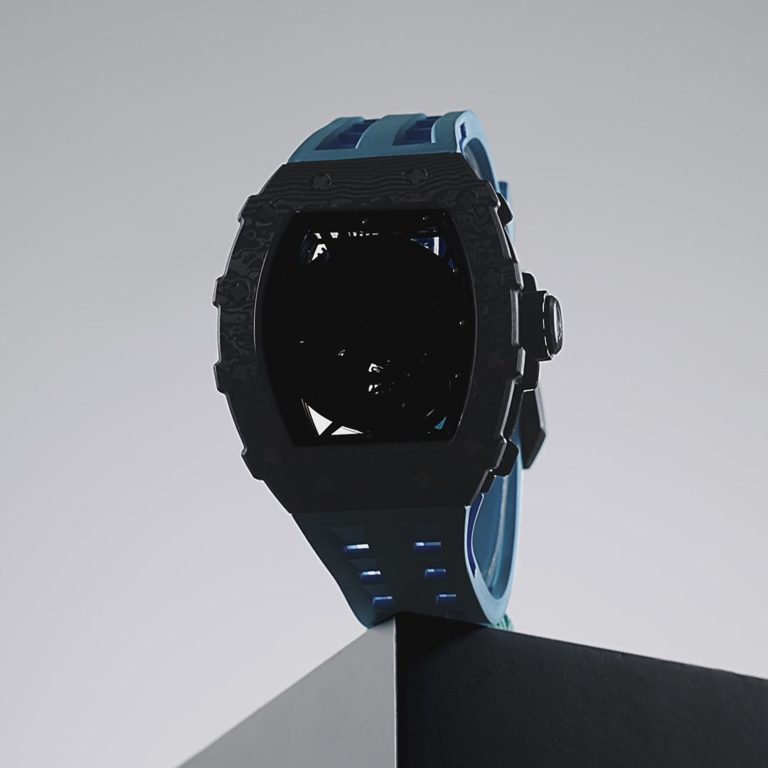 TSAR BOMBA Elemental-Carbon Fiber Automatic Watch TB8209CF